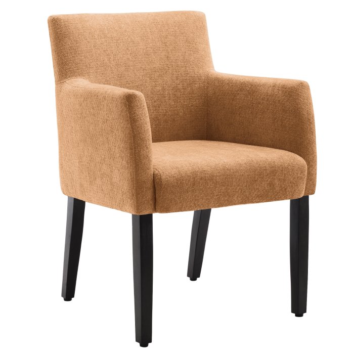 TAYLOR ARM | Bistrostuhl | Stoff/Textil | Honig Braun