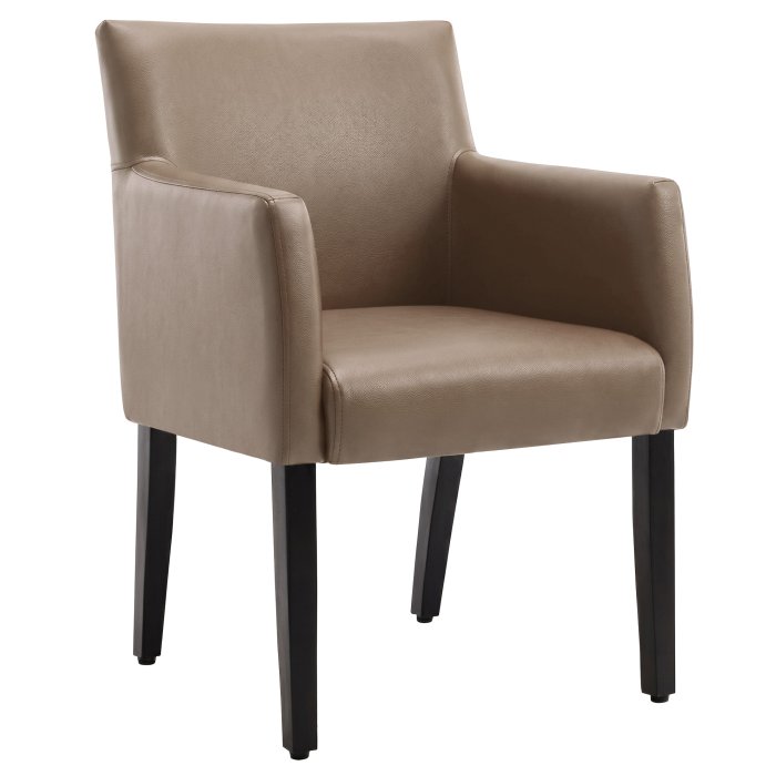 TAYLOR ARM | Bistrostuhl | Leder | Taupe