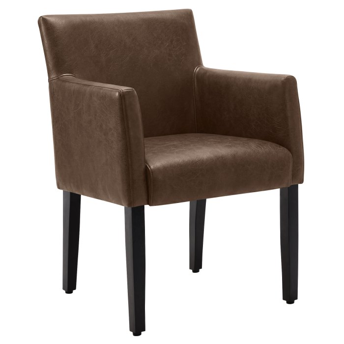 TAYLOR ARM | Bistrostuhl | Leder | Braun