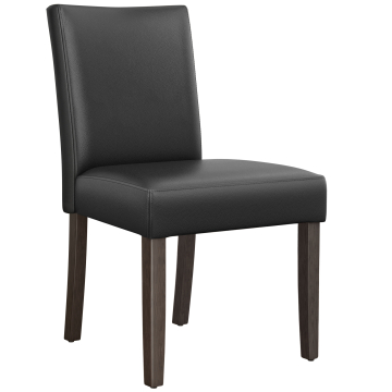 TAYLOR | Bistrostol | Sort | Læder