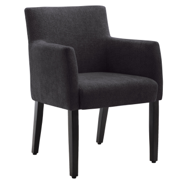 TAYLOR ARM | Bistrostuhl | Stoff/Textil | Schwarz