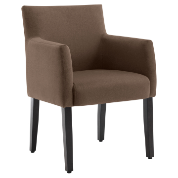TAYLOR ARM | Bistrostuhl | Samt | Braun
