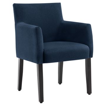TAYLOR ARM | Bistrostuhl | Samt | Blau