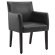 TAYLOR ARM | Bistrostuhl | Leder | Schwarz