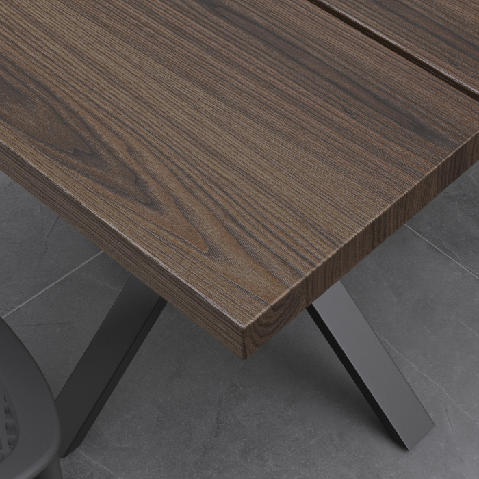 TEAK DESIGN | Bistro Utomhus Bordsskiva | Furu Trä | 120 x 70 x 3,5cm | Valnöt | Rektangulär TEAK DESIGN | Bistro Utomhus Bordsskiva | Furu Trä | 120 x 70 x 3,5cm | Valnöt | Rektangulär