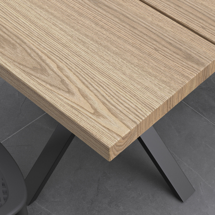 TEAK DESIGN | Bistro Outdoor Tabletop | Spruce Wood | 70 x 70 x 3.5cm | Oak | Square TEAK DESIGN | Bistro Outdoor Tabletop | Spruce Wood | 70 x 70 x 3.5cm | Oak | Square