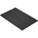 TEAK | Bistro outdoor tabletop in teak design | Spruce wood | 160 x 90 x 3.5 cm | Black | Rectangular