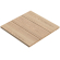 TEAK DESIGN | Bistro Outdoor Tabletop | Spruce Wood | 70 x 70 x 3.5cm | Oak | Square