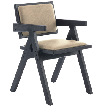 Thalia | Bistro Chair | Beige | Leather