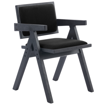 Thalia | Bistrotuoli | Musta | Sametti