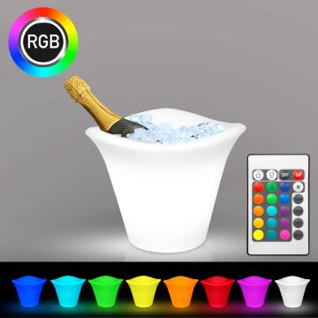 TROPIC | LED Sektkühler | 4,5 L | RGB | Akku