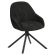 Tia | Hotel Chair | Black | Fabric/Textile | Swivel Base