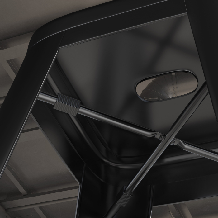 CALIFORNIA | Tolix Barhocker | Schwarz | Metall