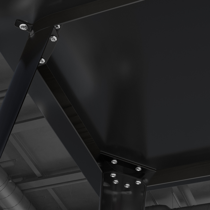 CALIFORNIA | 31254 | An:Pr:Al 120 x 60 x 106 cm | Negro | Rechteckig CALIFORNIA | 31254 | An:Pr:Al 120 x 60 x 106 cm | Negro | Rechteckig