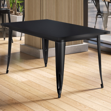 CALIFORNIA | 31256 | B:D:H 120 x 70 x 78 cm | Zwart | Rechthoekig