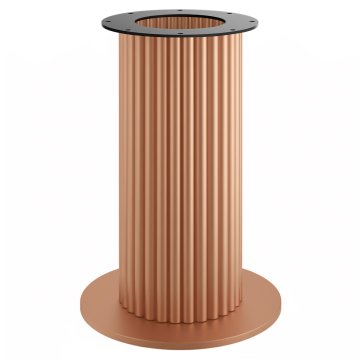 TORINO | Pièce de bistro | Hauteur : 72 cm | Base : Ø 50 cm | Colonne : Ø 30 cm | Cuivre