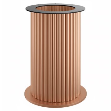 TORINO | Bistro tafelonderstel | Hoogte: 72 cm | Bodemplaat: Ø 50 cm | Zuil: Ø 40 cm | Koper