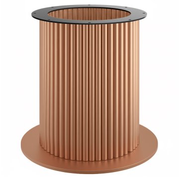 TORINO | Bistrobordställning | Höjd: 72 cm | Bottenplatta: Ø 68 cm | Pelare: Ø 50 cm | Koppar