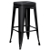 CALIFORNIA | Tolix Barhocker | Schwarz | Metall