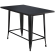 CALIFORNIA | 31254 | An:Pr:Al 120 x 60 x 106 cm | Negro | Rechteckig