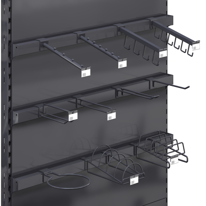 BROOKLYN | Gondola Crossbar | W:D:H 1,5x4x100cm | Anthracite