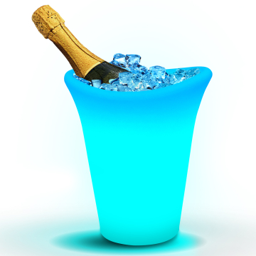TROPIC | LED champagnekoeler | 1,5 L | RGB | Akku