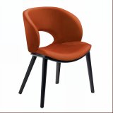 Valentina | Hotel Chair | Velvet | Orange