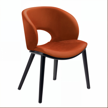 Valentina | Hotel Stuhl | Samt | Orange