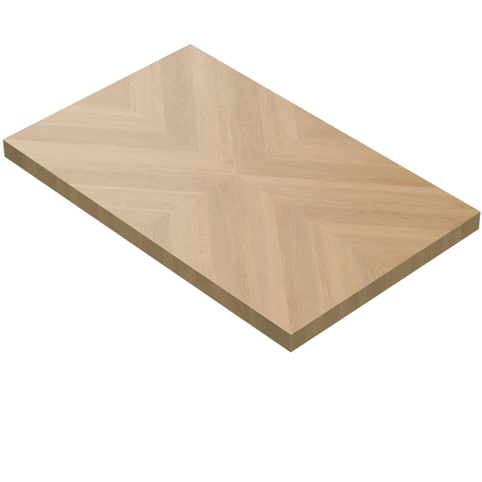 VERONA | Gastro Massiv Topo Tavolo | B:T 120 x 70 cm | Rovere | Rettangolare