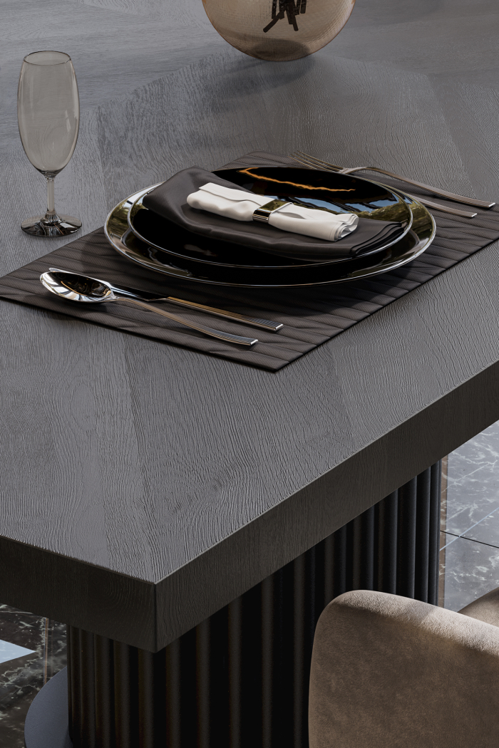 VERONA STEEL | Gastro Massiv Bordplate | B:T 80 x 80 cm | Svart | Firkantet VERONA STEEL | Gastro Massiv Bordplate | B:T 80 x 80 cm | Svart | Firkantet