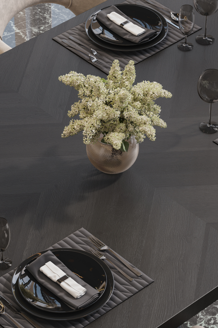 VERONA STEEL | Gastro Massiv Bordplate | B:T 80 x 80 cm | Svart | Firkantet VERONA STEEL | Gastro Massiv Bordplate | B:T 80 x 80 cm | Svart | Firkantet