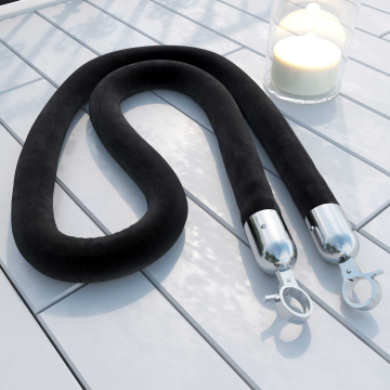 ROYAL | biella | cromo/nero | 2,0m | Ø 4,2 cm