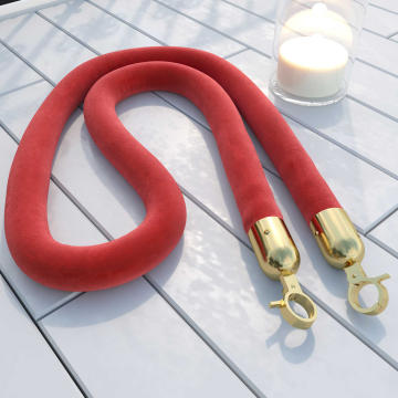 ROYAL | corda di collegamento | oro/rosso | 2,0m | Ø 4,2 cm