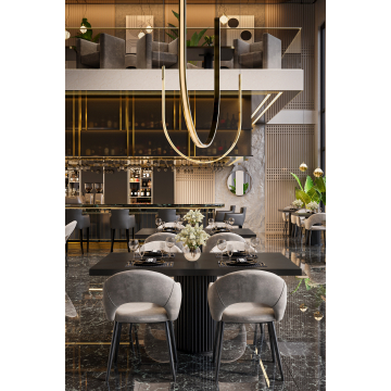 VERONA | Blat stołu Gastro Massiv | B:T 120 x 70 cm | Czarny | Prostokątny
