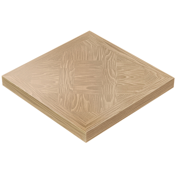 VERSAILLES | Plateau de table Gastro Massif | L: 70 x 70 cm | Chêne | Carré