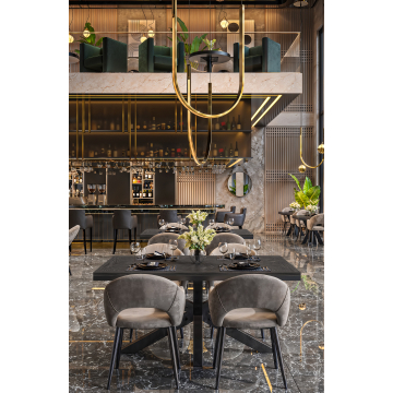 VERSAILLES STÅL | Gastro Massiv Bordplate | B:T 120 x 70 cm | Wenge Sort | Firkantet