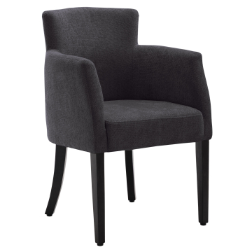 VIOLA | Bistrostuhl | Stoff/Textil | Schwarz
