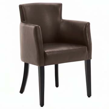 VIOLA | Bistrostuhl | Leder | Braun