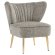 VICTORIA | Bistro Lounge Sessel | Textil/Stoff | Taupe