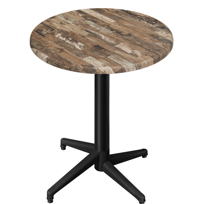 WAP | 31259 | Ø:H 70 x 109 cm | Vintage Old / Noir | Rund | Klappbar