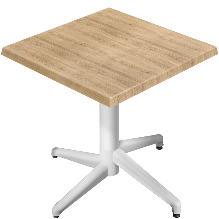 WAP | 31257 | B:D:H 70 x 70 x 74 cm | Eiken / wit | Vierkant