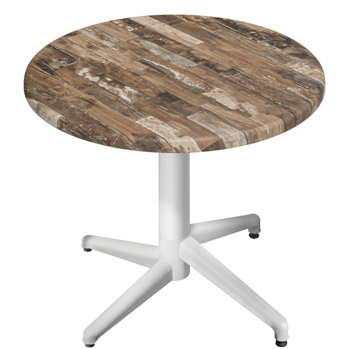 WAP | 31257 | Ø:H 70 x 74 cm | Vintage Oud / Wit | Rond