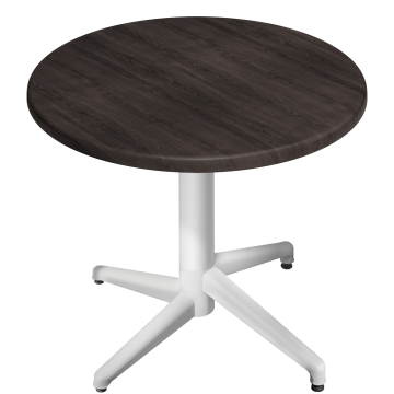 WAP | 31257 | Ø:K 60 x 74 cm | Wenge / Valkoinen | Pyöreä