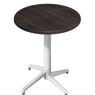 WAP | 31259 | Ø:H 70 x 109 cm | Wenge / Vit | Rund | Klappbar