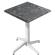 WAP | 31259 | B:D:H 60 x 60 x 109 cm | Stein / Hvit | Quadratisch | Klappbar