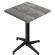 WAP | 31259 | B:D:H 70 x 70 x 109 cm | Rustikk furu / Svart | Quadratisch | Klappbar