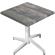 WAP | 31257 | B:D:H 70 x 70 x 74 cm | Rustikk Furu/Hvit | Torget