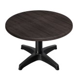 WBC | Jamaika Loungebord | Ø:H 60 x 38 cm | Wenge / Sort | Ekstra vægt