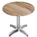 WBC | Bistro Outdoor Table | Diameter: H 70 x 80.5 cm | Sheesham / Aluminum | Round