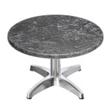 WBC | Jamaika Loungetisch | Ø:H 70 x 38 cm | Felsen / Aluminium | Zusatzgewicht